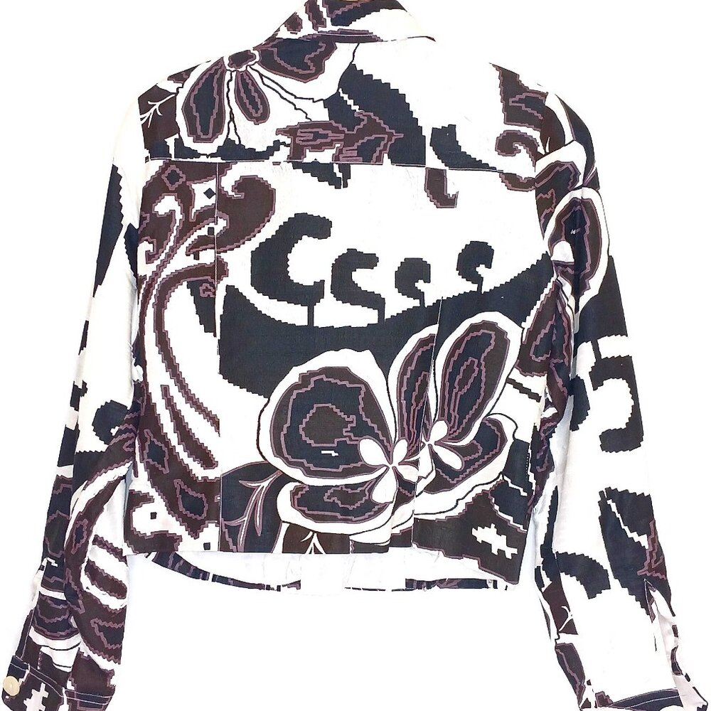 Sandy Starkman Beaded Button Up Jacket - image 2